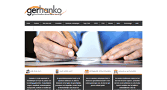 Desktop Screenshot of gerhanko.eu