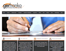 Tablet Screenshot of gerhanko.eu